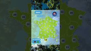 ​⚠️ ALERTE MÉTÉO : La France coupée en deux ce 15 juillet ! 🥵⚡️