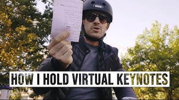 How do you make virtual keynotes come alive? | BTS: Christoph Magnussen Keynote Speaking
