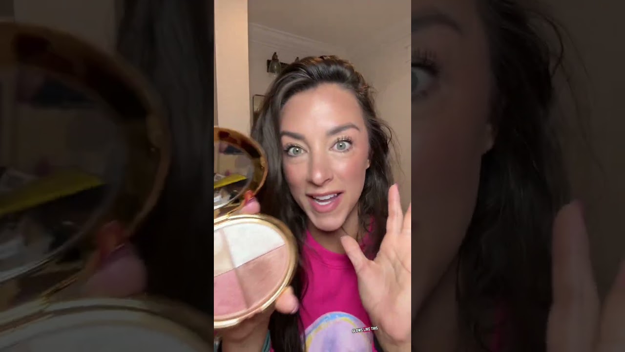 This Tarte Glow Wardrobe Palette is seriously everything 😍 ✨ 4-in-1 palette → blush, bronzer,