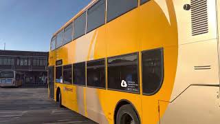 STAGECOACH BUS ROUTE 53 DEPARTING CHICHESTER BUS GARAGE screenshot 2