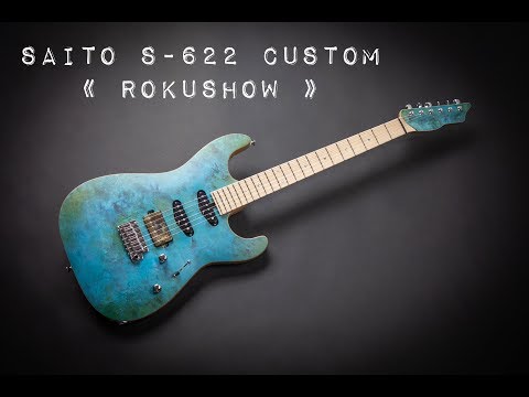【即日発送】SAITO Guitars S622 Maroon Saito S-622 TLC EXO with Extraordinary Wenge Neck in