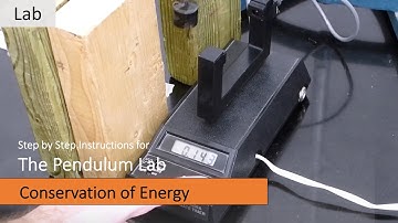 Pendulum Lab with Photogates - Conservation of Energy