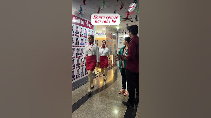 Step Up and Stand Out | Air Hostess Training Institute - Frankfinn