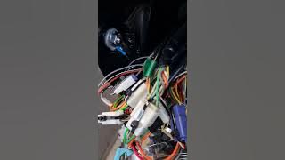 Texas bike video 4, Bob Harris Electricals complete 1 piece loom fitted. 