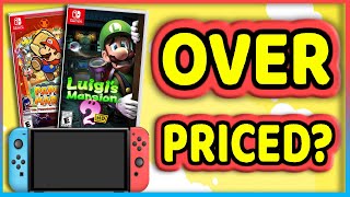 Luigi mansions 2 HD & Paper Mario Thousand Year Door OVERPRICED On The Nintendo switch?!