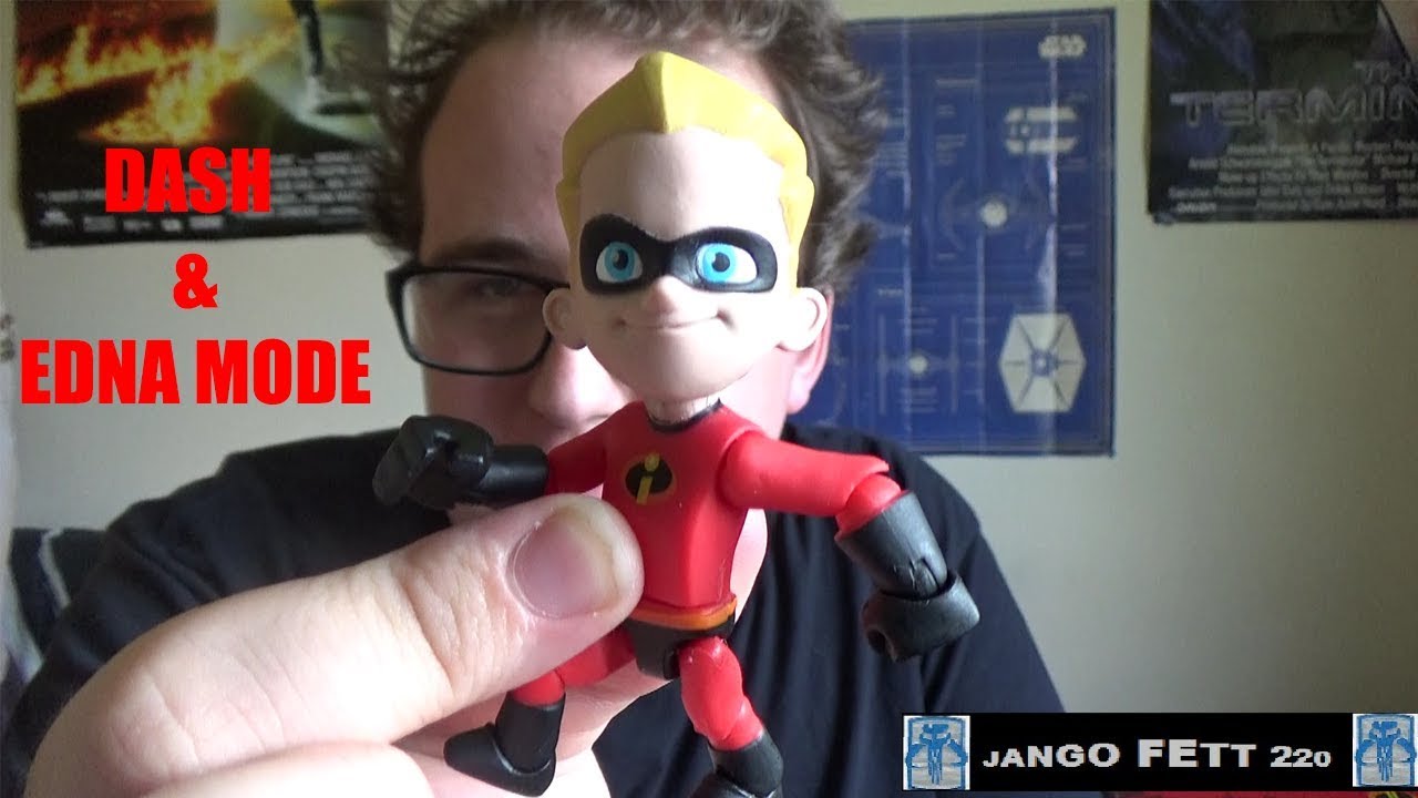 Dash and Edna Mode Pixar Toybox