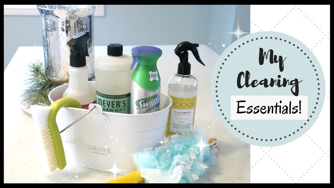 MY FAVORITE CLEANING PRODUCTS for 2018 My Cleaning Must haves! Yoder YouTube