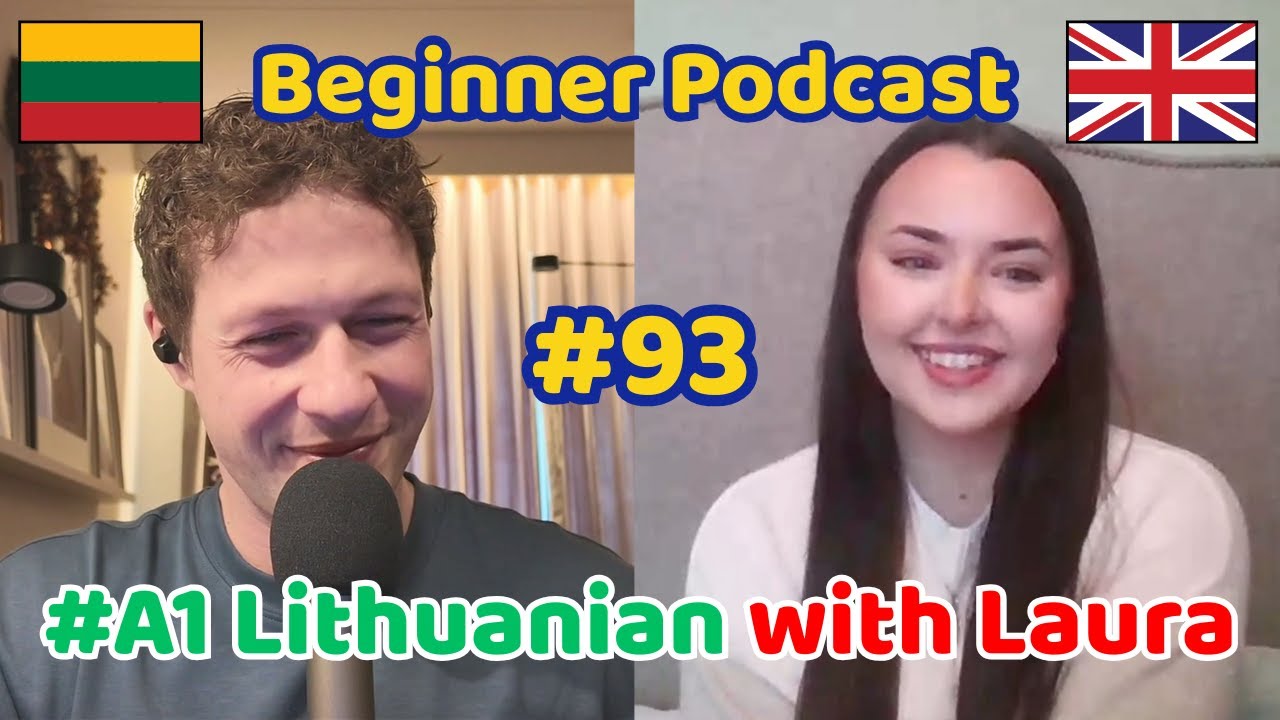 A1 Lithuanian Conversation Practice – Real Chat with a Self-Taught Student from the UK