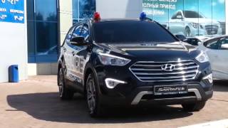 Hyundai police car