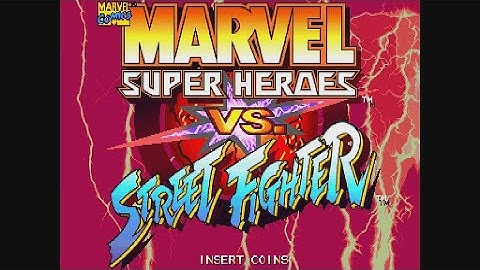 20 Mins Of...Marvel Super Heroes Vs. Street Fighter Intro (US/Arcade)