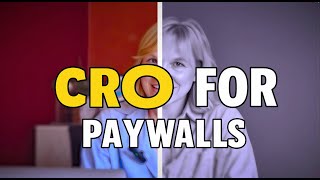 A/B testing and Optimization for Paywalls - CRO & Experimentation