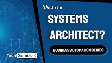 What does a systems architect do? | The process a systems architect follows