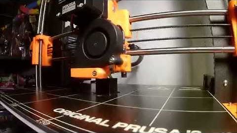 Calibration Cube Time Lapse Test