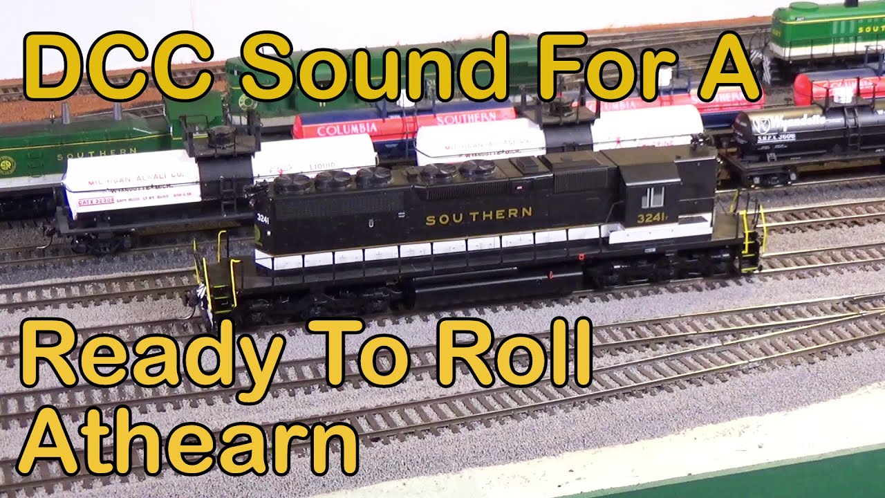Details about   HO DCC diesel sound decoder /w 18mm speaker for drop in Athearn RS3 