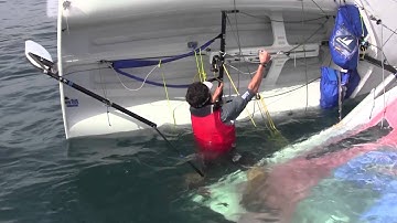 Lesson 04: Get The Boat Upright | International 420 Class Exercise eBook