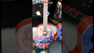 VIOLÃO DO HOMEM ARANHA! Spiderman Guitar! #shorts