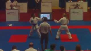 European Karate Championships Female Team Kumite AUT vs. GRE