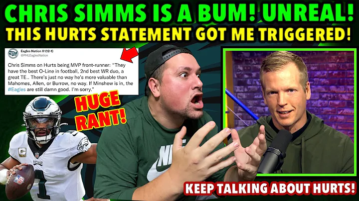 CHRIS SIMMS JUST SAID THIS! HURTS HATE IS SOO REAL...