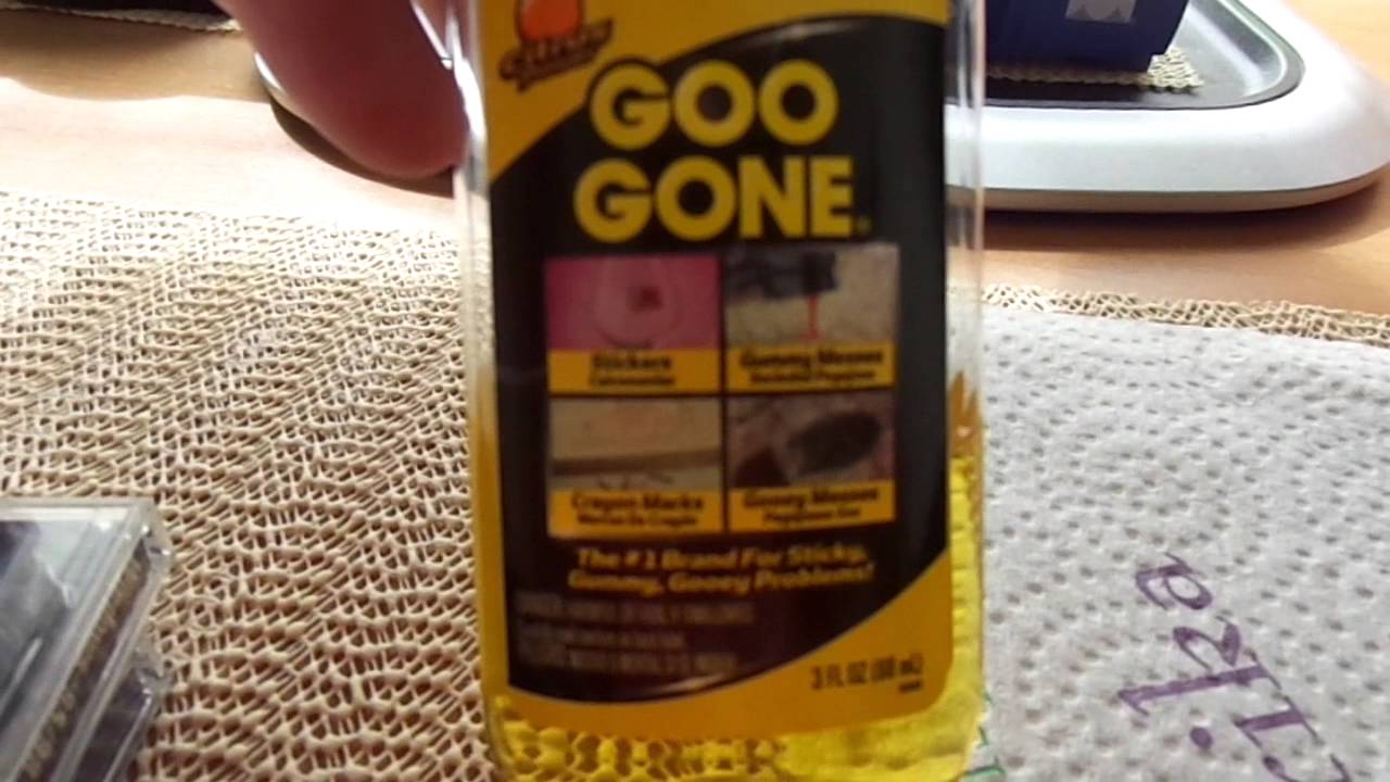 Best Adhesive Residue Remover? Let's find out! Goo Gone, Goof Off, Zippo  Fluid, WD40 