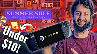 BEST Steam Deck Games Under $10! - Steam Summer Sale 2023