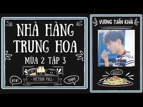 Nhà hàng Trung Hoa mùa 2 - Vietsub Full 720p - Tập 3: Đón mừng ngày Men's Day của phe nam nhân