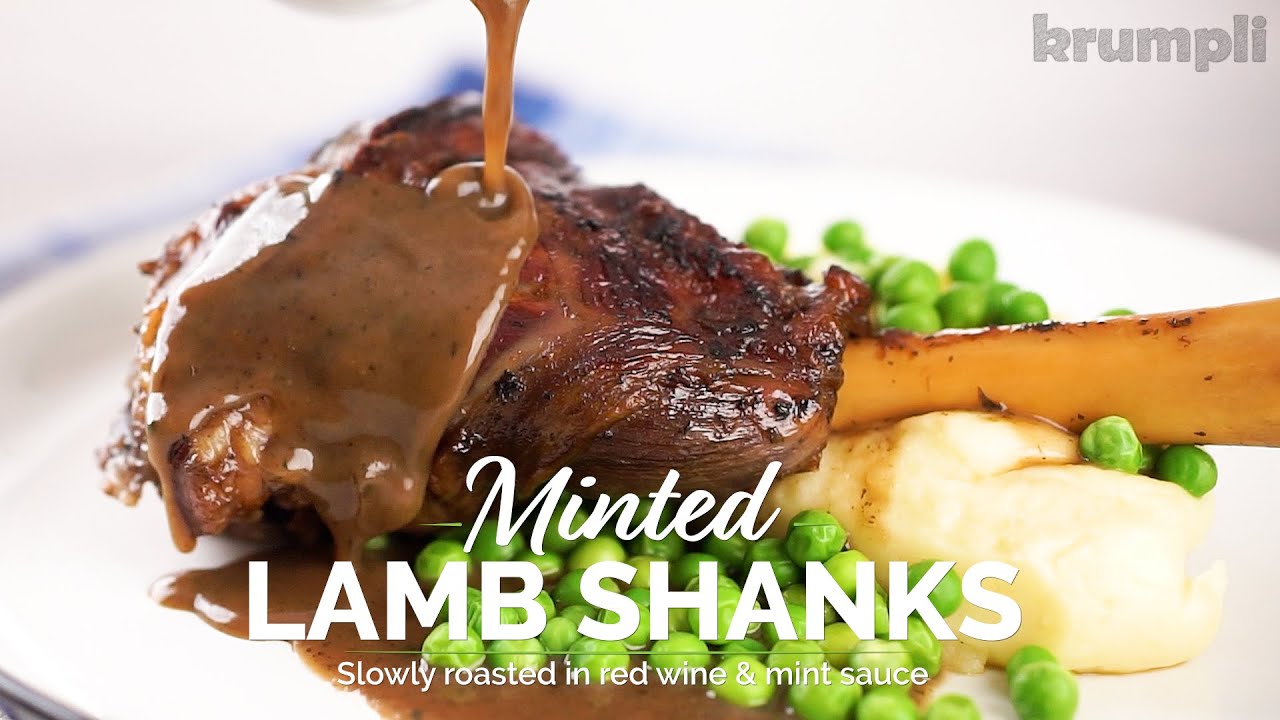 Minted Lamb Shanks
