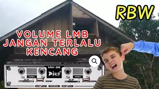 TRIK VOLUME LMB DI RBW #ampaskopicelebes #walet #ampliwalet