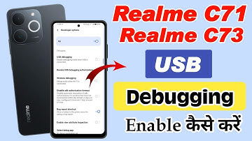 Realme c71 me usb debugging enable kaise kare , how to enable usb debugging in realme c73 5g