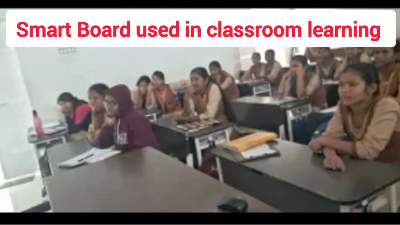 Teaching using Smart Board Govt. Of Odisha High School 