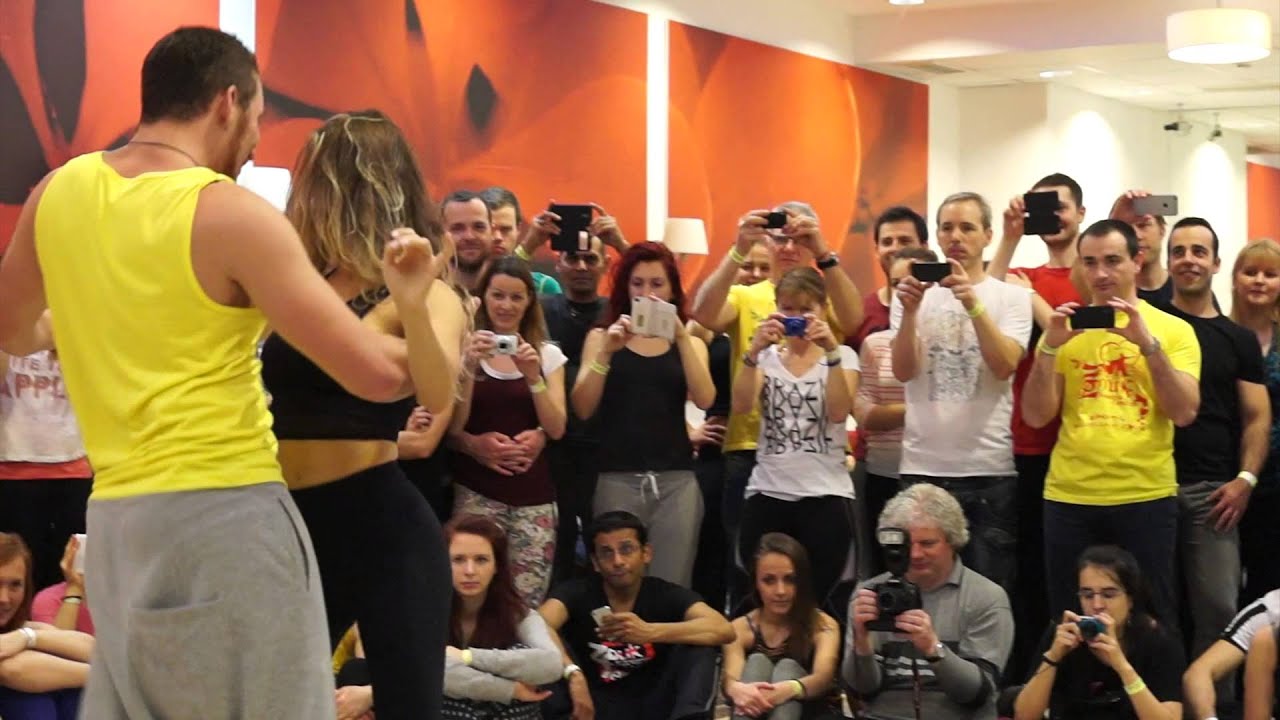 Bruno Galhardo & Eglantine Oliveira - Zouk Demo #2 - Austria Zouk Congress 2015 Vienna