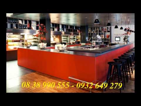 Video Quầy Bar Quầy Cafe Hiện Đại Giá Rẻ tại Tp HCM - youtube