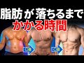 【8月までに】 ダイエット始めて体脂肪が落ちるまでにかかる時間は？【知らないと挫折】