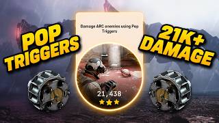 21k+ Damage Arc using Pop Triggers Trial in Arc Raiders! Full Run