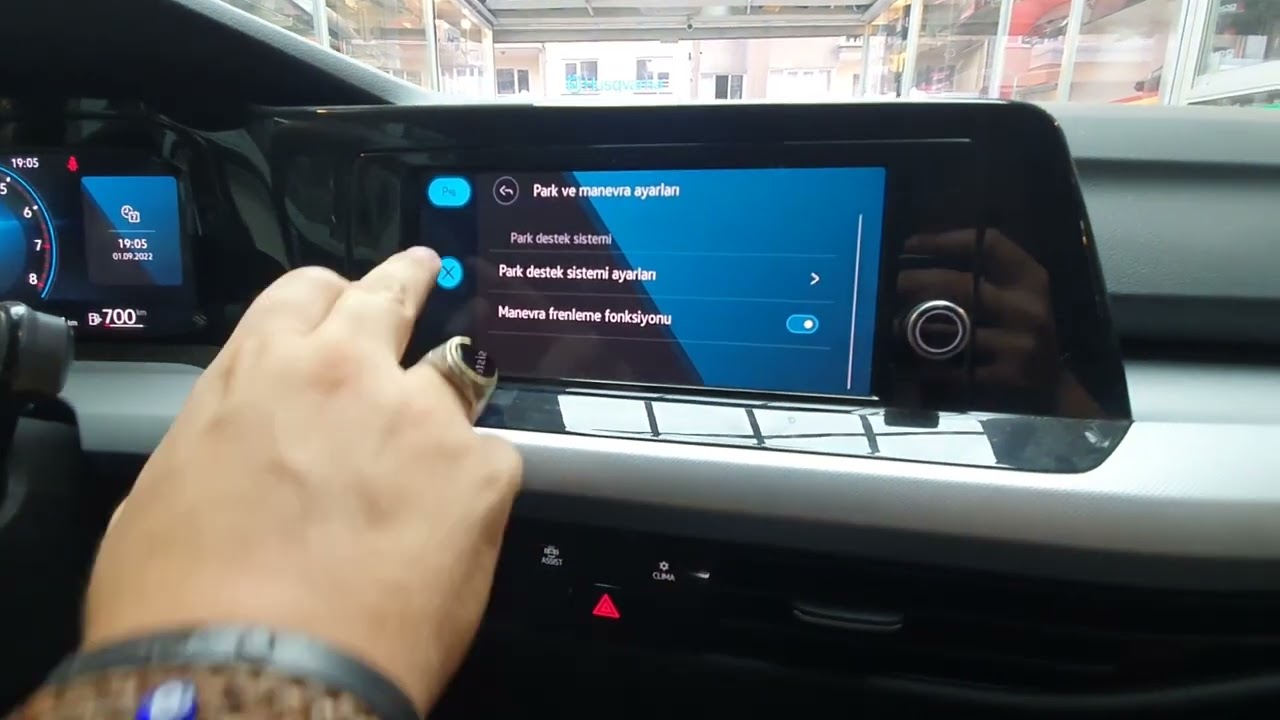 Denizli'den Manisa'ya // 2021 VW Golf 8 // Orjinal Ön ve Arka Park Sensörü Uygulamamız