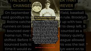 The Last Bounced Home Run in MLB History (Baseball’s Forgotten Rule)