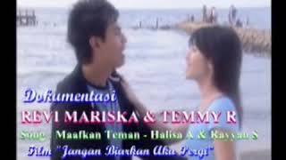 Temmy r dan revi mariska 🎵 maafkan teman••