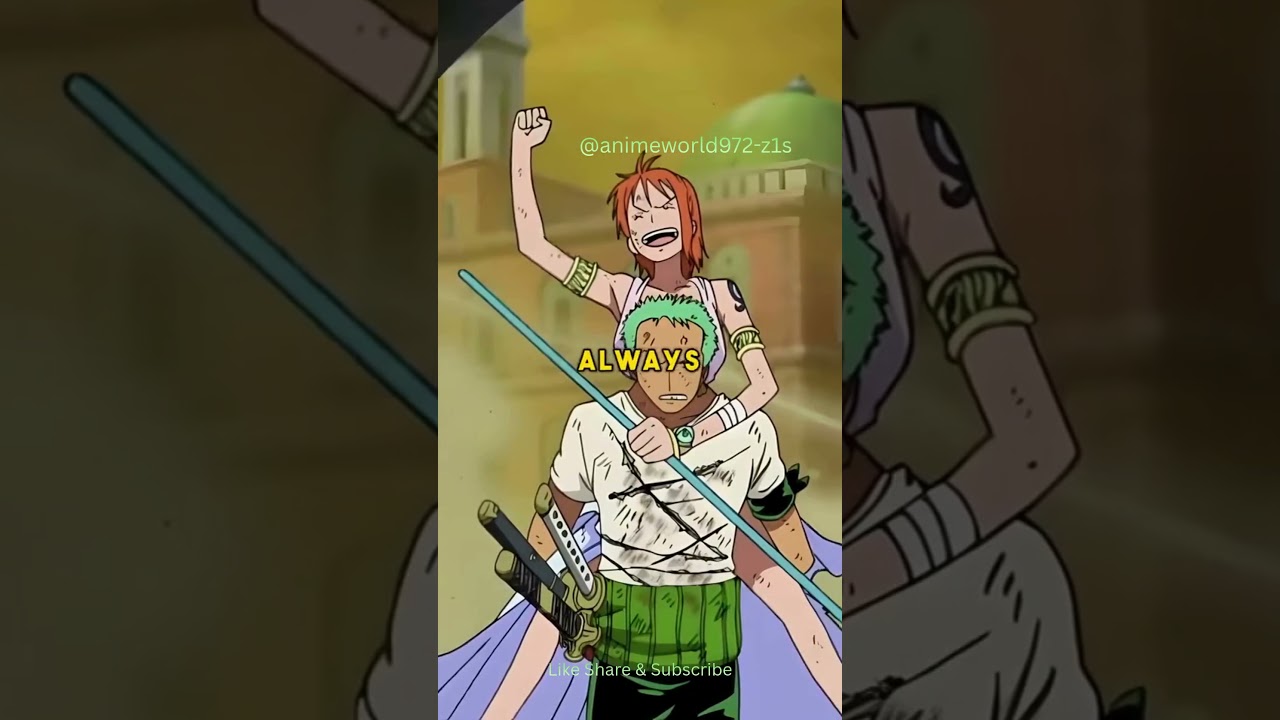Who Is Closest to Zoro in the Straw Hats? ⚔️ | One Piece Shorts 