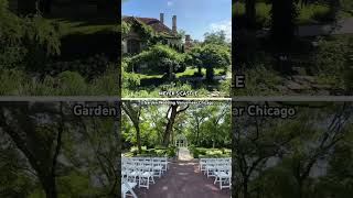 Luxury garden wedding venue near Chicago | Private estate weddings at Meyer’s Castle