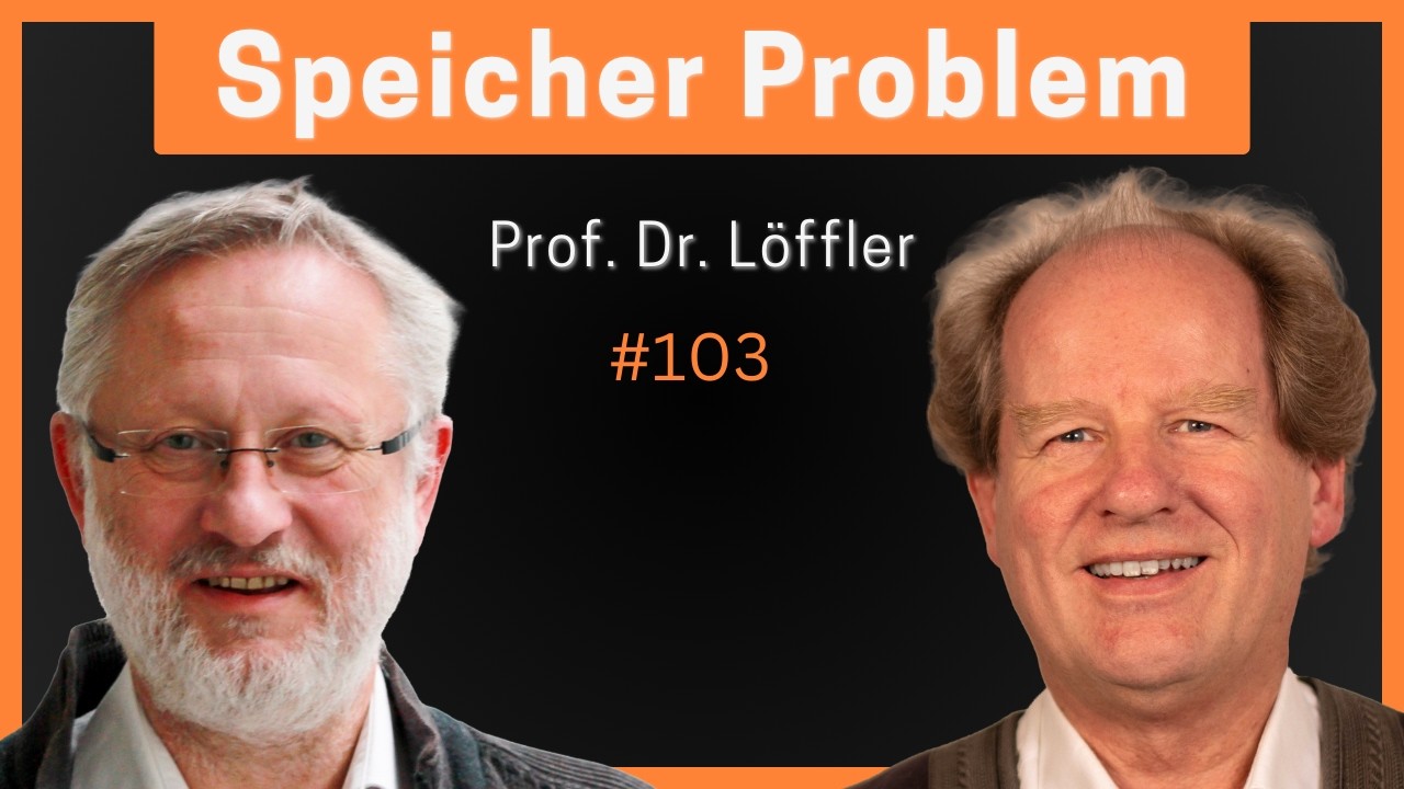 Prof. Dr. Markus Löffler: Daten zur Energiewende, Speicher, KKW | Eduard Heindl Energiegespräch 