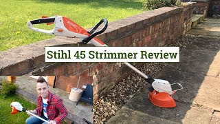 stihl fsa 45 cordless grass trimmer