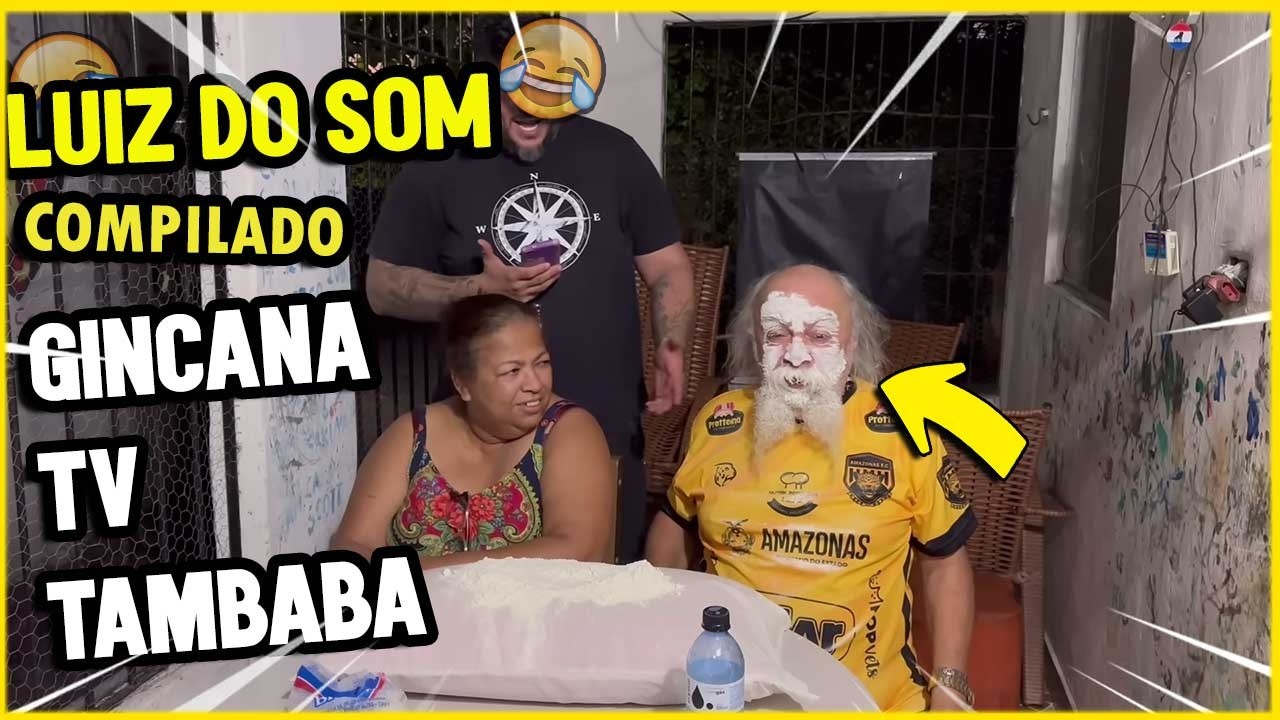 COMPILADO LUIZ DO SOM GINCANA NA TV TAMBABA | XOTE DO HUMOR