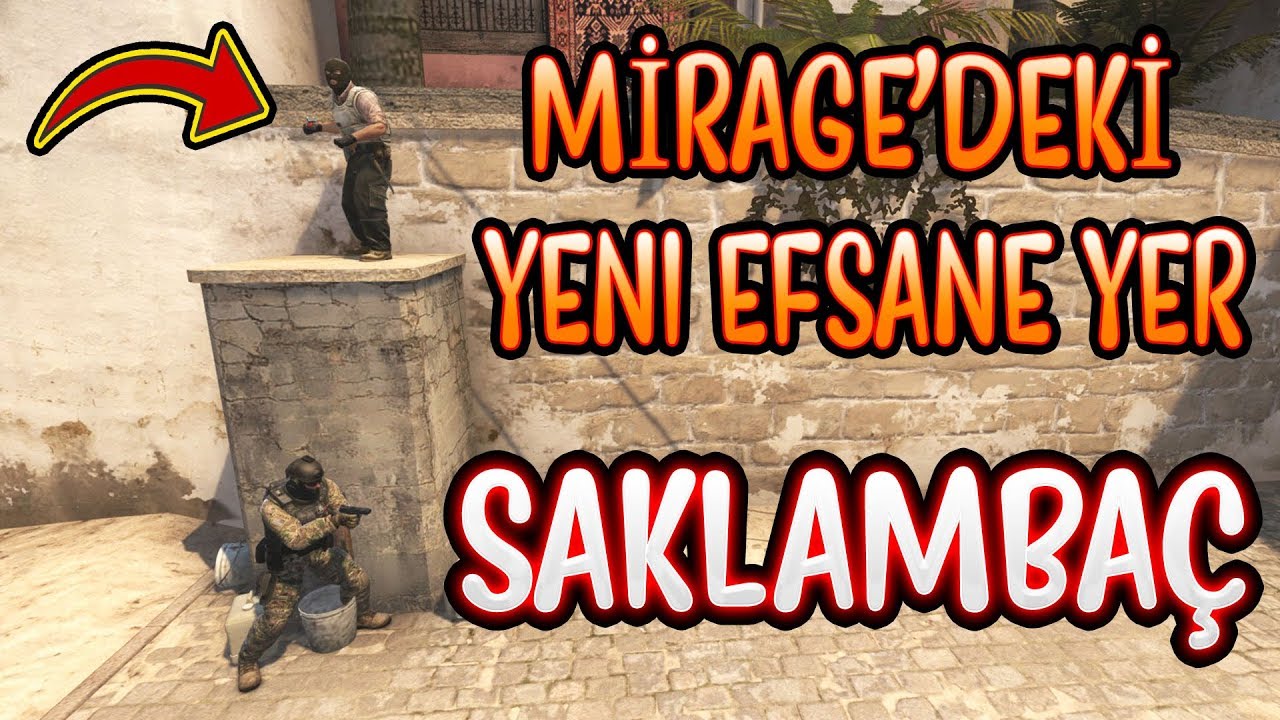 TROLL EKİPLE SAKLAMBAÇ OYNADIK KOMEDİ!! (CS:GO)