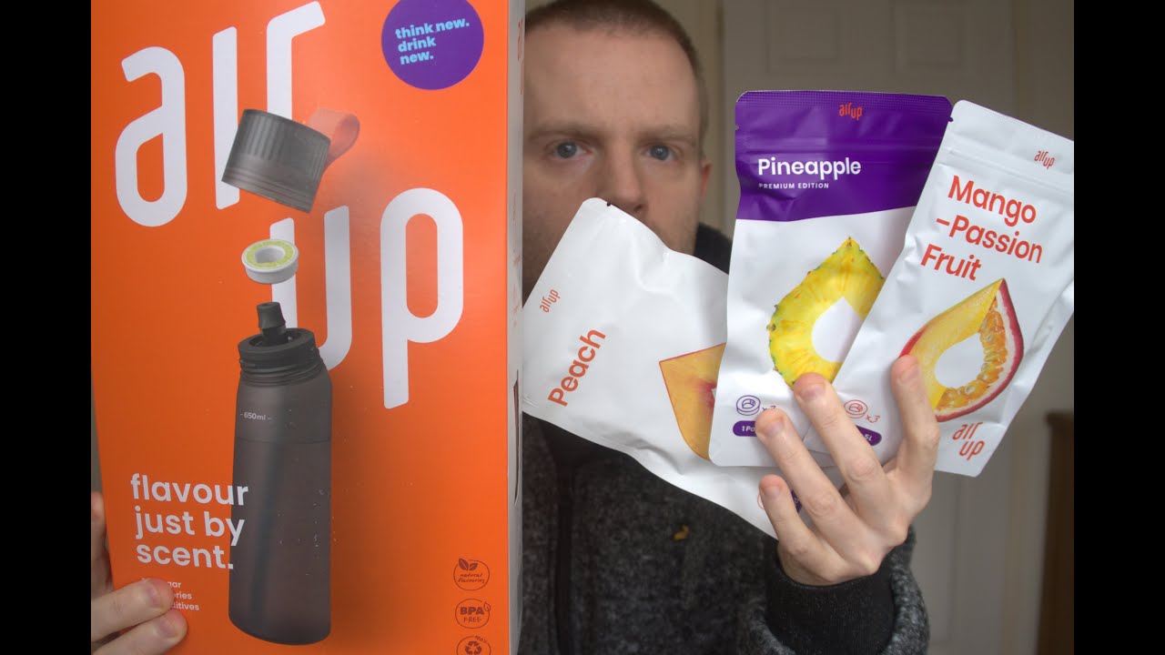 Air Up System Uses Refillable Bottle, Flavor Pods