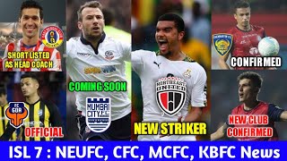Northeast United Fc New Striker, Memo To Channiyin, Sergio Castel New Club, Eb List On Luis Garcia.
