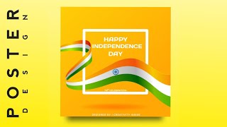 Poster Design - Independence Day | PixelLab tutorial | Community Post Design screenshot 5