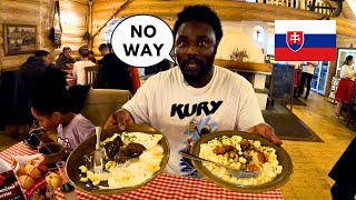 Is This Really Slovakia's Most Delicious Food?? You Have To Que For It!! 🇸🇰