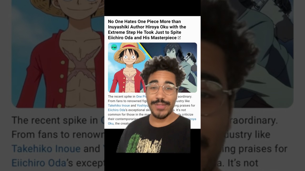 Inuyashiki Creator Hiroya Oku actually HATES One Piece! 