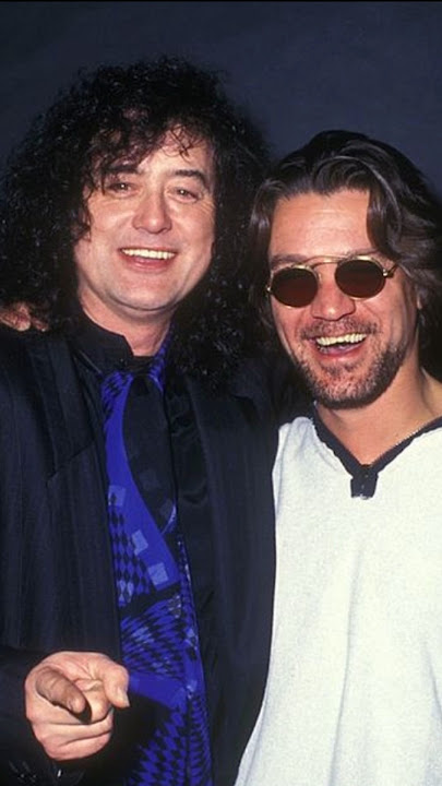 What Was Eddie Van Halen’s Problem With Jimmy Page? #ledzeppelin #vanhalen #guitar #evhgear #rock