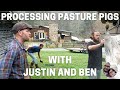 Processing Pastured Pigs with Justin Rhodes and Hollar Homestead | Learning How To | (re-upload)