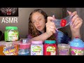 ASMR Playing With Slime!! (Crunchy, Stretchy, Gooey Sounds)